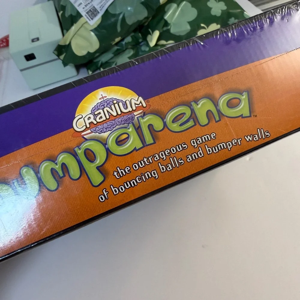 New sealed 2005 Cranium Bumparena Family Strategy board game kids sports game